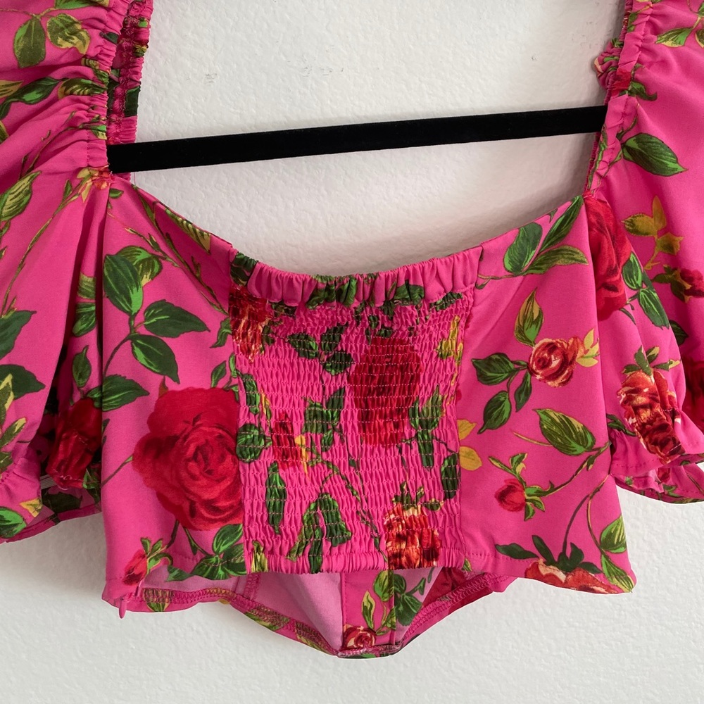 Cropped blouse - Picture 4 of 6